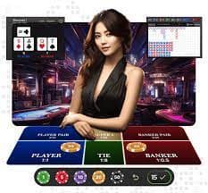 Betting slip interface with stake input and odds display